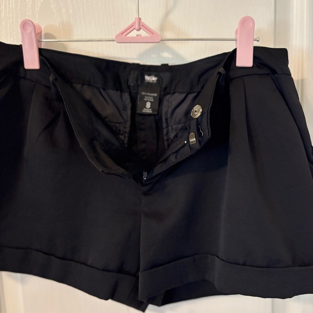 Moschino High Waist Black Shorts